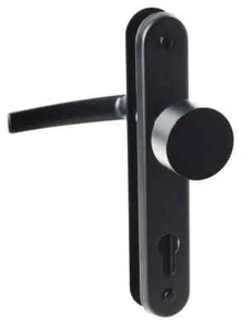 Klinke-Drehknopf 206.72 für Türen und Tore, Abstand 72 mm, (230x40 mm) - Bild 1 von 4