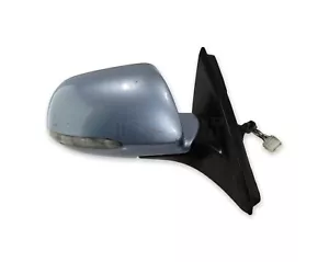 Honda Accord VII Mk7 /03-08 Right Side Electric Door Mirror+Indicator Light Blue - Picture 1 of 11