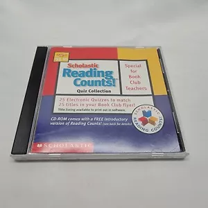 Scholastic Reading Counts! Quiz Collection PC CD-ROM (2000) Windows Mac - Picture 1 of 8