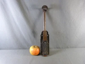 Antique Wrought Iron Door Lock, French Rustic Style - Picture 1 of 8