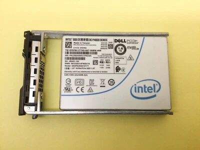 F5P84 Dell Intel DC P4600 1.6TB NVME PCIe U.2 2.5'' SSD 0F5P84 SSDPE2KE016T7T - Image 1 of 3