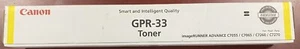 Genuine Canon GPR-33 Yellow Toner C7055 / C7065 Cartridge 2804B003AA - Picture 1 of 3