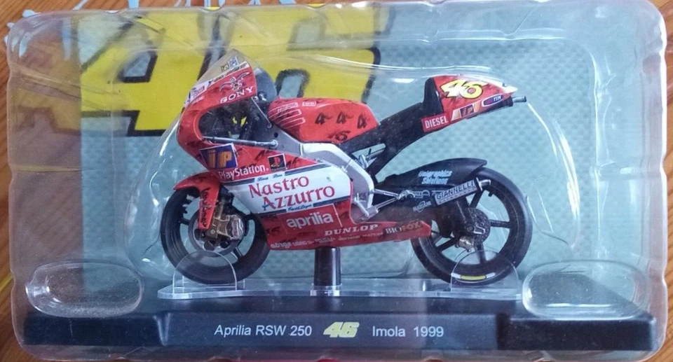 Aprilia RSW 250 Imola 1999   scala 1/18  n.46 Valentino Rossi - Immagine 1 di 1