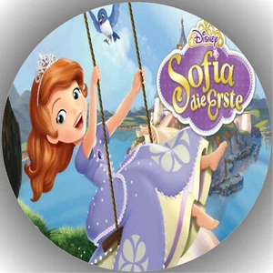 Tortenaufleger Geburtstag Party Tortenbild Fondant - Oblate Sofia die Erste  P19 - Bild 1 von 1