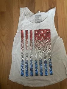 Victoria’s Secret Pink Americana Tshirt XS - Picture 1 of 6