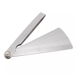 Uxcell 0.02 to 1Mm Thickness Gap Metric Filler Feeler Gauge 6" Long - Picture 1 of 12