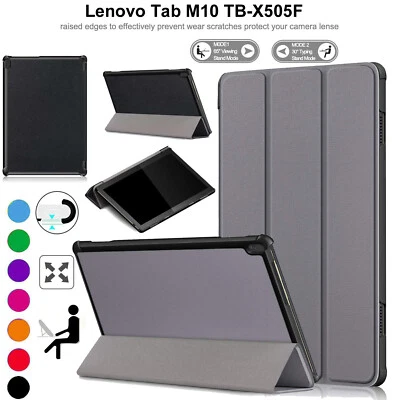 ALFA ACCESSORIES For Lenovo Tab M10 TB-X505 X605 Leather Case Magnetic Stand Book Smart Cover