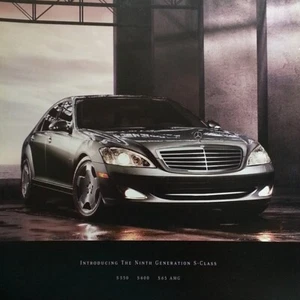 Mercedes-Benz S-Klasse 2007 Verkaufsprospekt Katalog 2. Auflage 550 600 S65 AMG - Bild 1 von 1