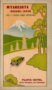 20er Jahre Fujiya Hotel Miyanoshita Japan Prospekt Werbung Vintage Bus - Bild 1 von 4