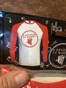 5 Seconds of Summer Nueva Camisa de Béisbol Oficial Mujer Pequeña - Imagen 1 de 10