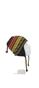 100% Alpaca Wool Chullo Beanie Hat - Picture 1 of 5