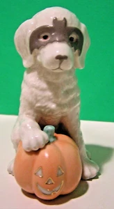LENOX MASQUERADE PUPPY October Dog Halloween sculpture batman NEW in BOX withCOA - Picture 1 of 2