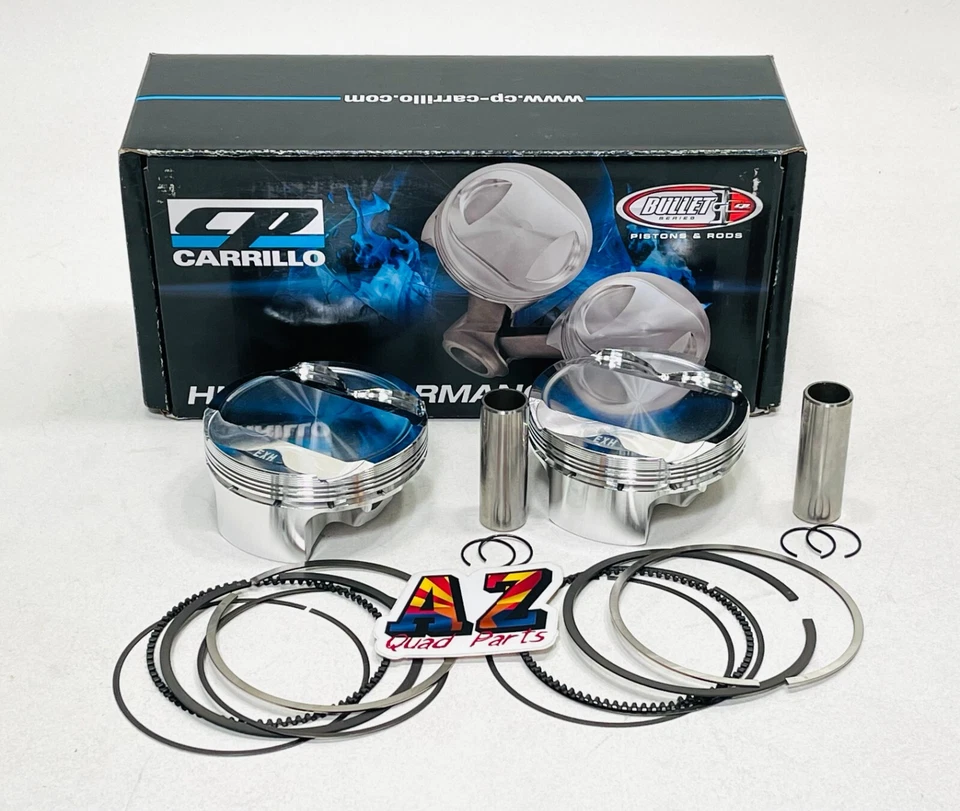 14+ Polaris RZR XP1000 XP 1000 93mm 10.5:1 Stock OEM Bore CP Carrillo Pistons - Image 1 of 1