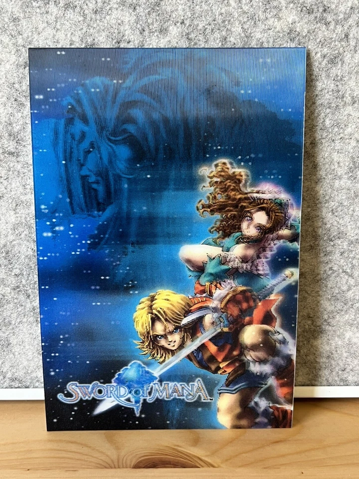 RARE!! 2003 Sword of Mana Postcard VGC - Gameboy advanced - made in usa - Image 1 of 2