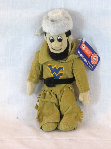 North Star West Virginia Mountaineers College Sports Mascot Beanbag Figure Cover
