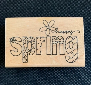 STAMPENDOUS 2007 "SPRING FLOWER WORD" - M212 - NUEVO - Imagen 1 de 2