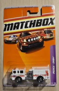 Matchbox Emergency Response (2009) White Pierce Dash Fire Truck Toy 56/100 - Picture 1 of 3