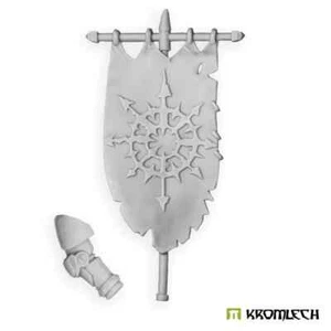 KROMLECH CHAOS LEGIONARY INFERNUM BANNER - Picture 1 of 1