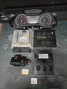 AUDI A4 8K 3.0 TDI V6 AUTOMATIK ECU KIT SET 0281015031 8K0907401C - Bild 1 von 6