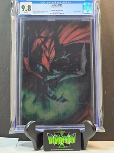 SPAWN #347 CGC 9.8 SINGAPUR CÓMIC CON EDICIÓN LÁMINA VIRGEN TITIRITERO LEE CUBIERTA - Imagen 1 de 3