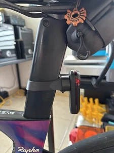 Montaje de tija de sillín Cannondale System Six Garmin Varia RTL515 RTL510 RVR315 - Imagen 1 de 9