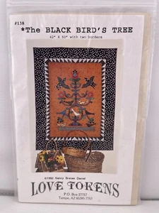 "The Black Bird’s Tree" Nancy Brenan Daniel Love Tokens Schnittmuster # 138 - Bild 1 von 2