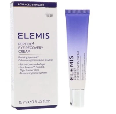 Crema de recuperación de ojos ELEMIS Peptide4 (crema revividora de ojos) 0,5 oz nueva auténtica  Foto 1 de 4