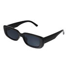 Women's Black Square Sunglasses Retro Fashion Eyewear Traveler Gifts