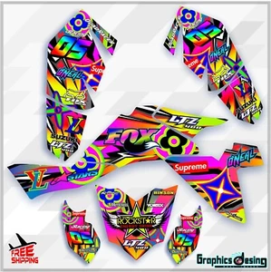 SUZUKI LTZ 400 2009-2015 FULL GRAPHICS KIT DECALS STICKER ATV  FREE SHIPPING - Bild 1 von 4