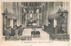 BAYEUX 14 Chœur de la Cathédrale CPA écrite à Melle M. BERNET Guingamp 10-8-1911 - Bild 1 von 2