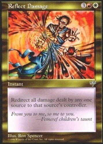 Reflect Damage ~ Moderately Played Mirage MTG Magic UltimateMTG Multi-Color Card - Image 1 of 1