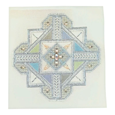 Patrón de punta de aguja Gay Ann Rogers "Jeweled Geometric for a Goddess" | ¡Raro! Foto 1 de 3