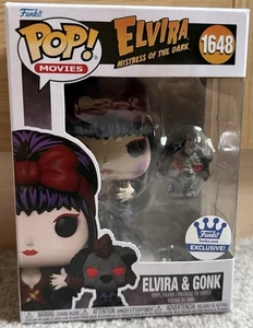 Funko Pop! Filme Elvira Herrin der Dunkelheit Elvira & Gonk Exclusive #1648 - Bild 1 von 6