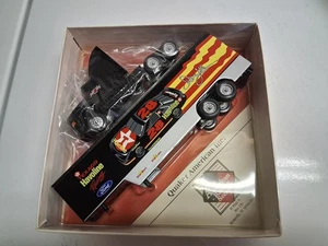 Winross Diecast Truck Trailor Davey Allison NASCAR Texaco Havoline Ford Hauler - Picture 1 of 2