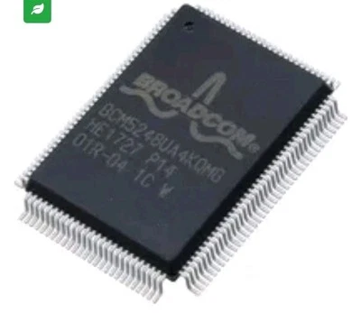 BCM5248UA4KQMG BROADCOM LIN 8-port Fast Ethernet Transceivers Sealed Bag 82 2016 - Image 1 of 4