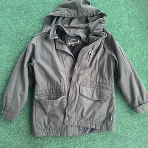 Vintage Pacific Trail Womens Jacket Petite S Brown Hooded Fleece Lined Outdoor - Picture 1 of 11