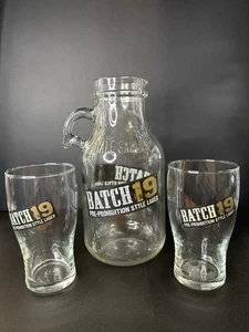 Batch 19 Beer Growler & 2 Glasses Set | Pre-Prohibition Style Lager Barware - Picture 1 of 12