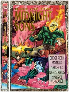 Rise of the Midnight Sons TPB - Ghost Rider 28 Morbius Darkhold Nightstalkers 1 - Picture 1 of 16