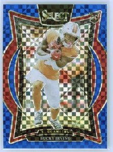 2024 Panini Select Bucky Irving Blue Checker Board RC /249 #4 Buccaneers - Picture 1 of 2