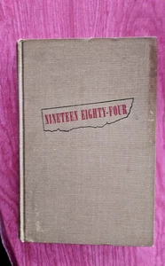 1984 Nineteen Eighty Four HC George Orwell First American Edition 1949 - Imagen 1 de 9