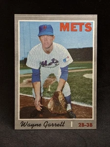 1970 Topps Baseball #628 Wayne Garrett New York Mets High # EX-EXMINT - Bild 1 von 2