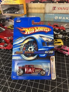 2006 Hot Wheels First Editions #6/38 BONE SHAKER Chrome Trim 5 Spoke Wheels J327 - Picture 1 of 4