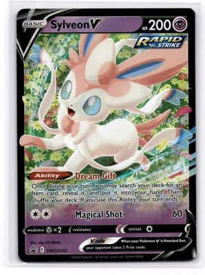 Sylveon V Promo SWSH: Sword & Shield Promo Cards SWSH202 NM - Image 1 of 2
