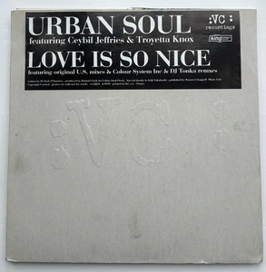 Urban Soul Love Is So Nice (PS) Dbl Vinyl 12" Single Dance House - Picture 1 of 3