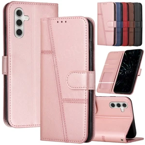 Handyhülle Für Samsung Galaxy S25 S24 S23 S22 Ultra Schutz Tasche Wallet Cover - Picture 1 of 76