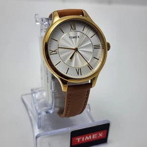 Timex Peyton TW2R27900 WR 30M Braun Quarz Analog Damenuhr " - Bild 1 von 10