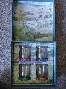 Juliska Harriet Shot Glasses Assorted 2oz New - Picture 1 of 18