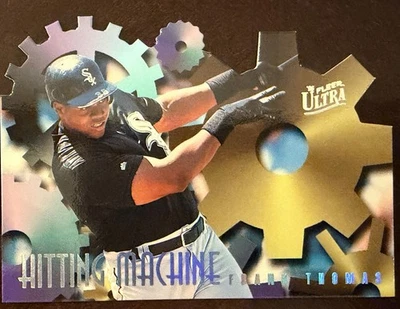 Fleer Ultra Hitting Machine 1996 Frank Thomas #9 Foto 1 de 2