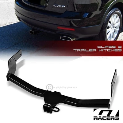 Parachoques trasero receptor de enganche de remolque clase 3 remolque de 2" para Mazda Cx-9 2007-2014 2015 Foto 1 de 3