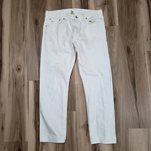 Jeans Ralph Lauren RRL uomo bianco slim fit denim 36x32 - Foto 1 di 15